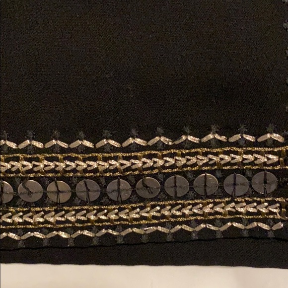 Madewell 00 black embroidered mini skirt - Picture 2 of 8
